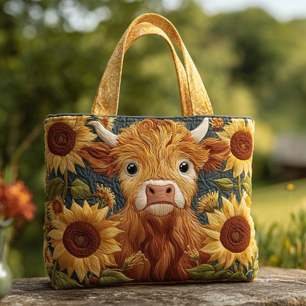 Farm Friend Quilted Tote Bag