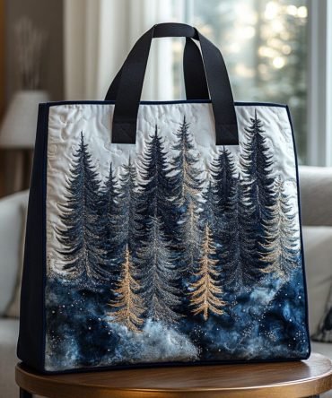 Fernlight Quilted Tote Bag