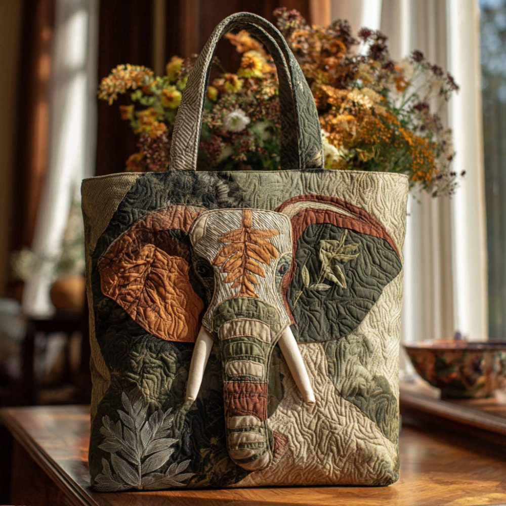 Forest Giant Quilted Tote Bag