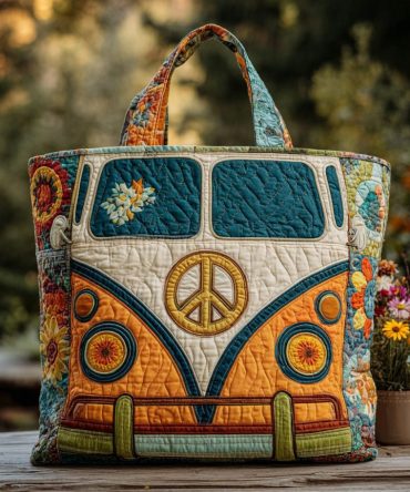 Free Journey Quilted Tote Bag