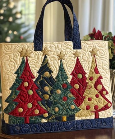 Ginger Joy Quilted Tote Bag