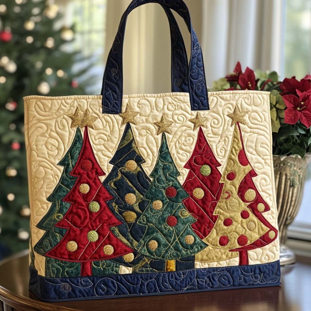 Ginger Joy Quilted Tote Bag