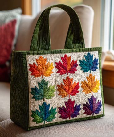 Grateful Heart Quilted Tote Bag