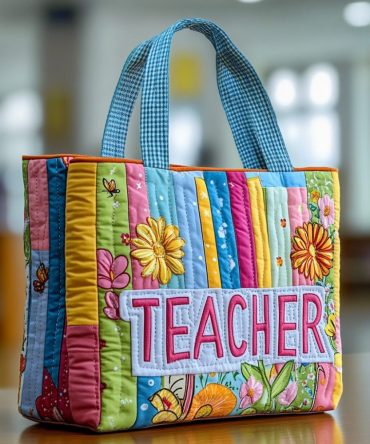 Guiding Light Quilted Tote Bag