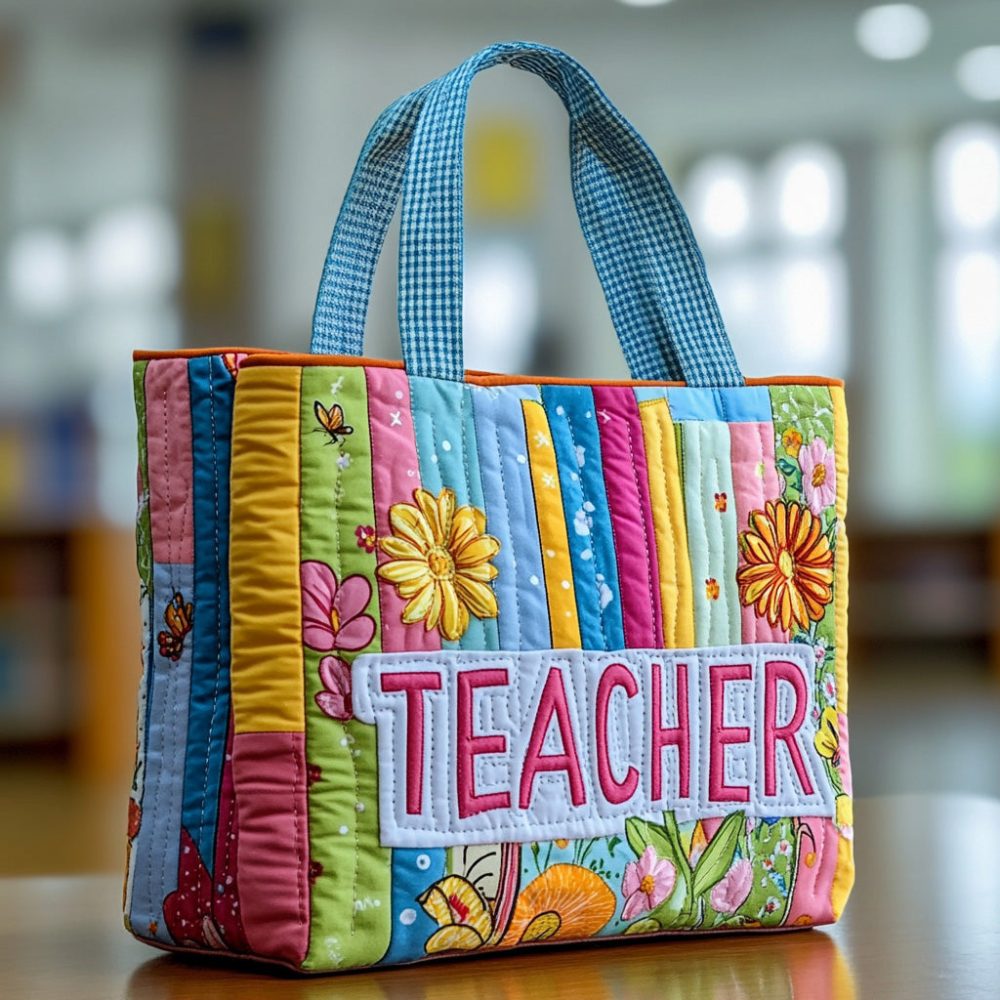 Guiding Light Quilted Tote Bag