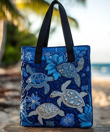 Island Spirit Quilted Tote Bag