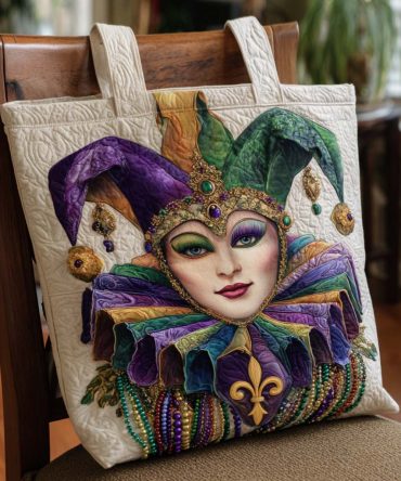 Jester Energy Quilted Tote Bag