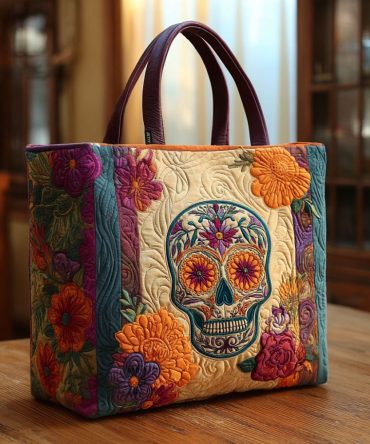 La Vida Bella Quilted Tote Bag