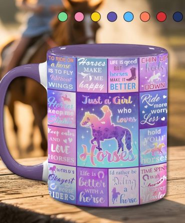 Love Horse - Horse Accent Mug
