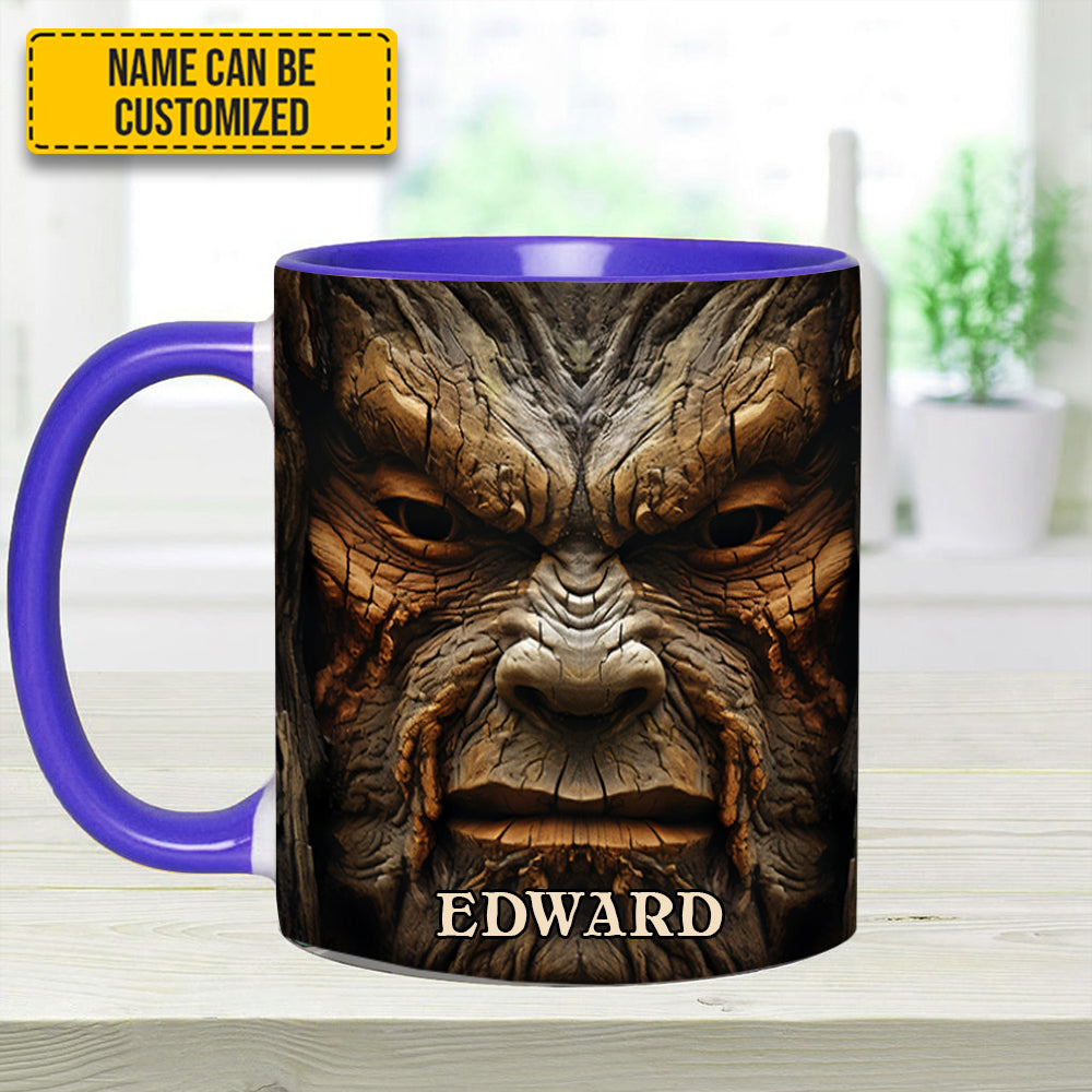Bigfoot Saw Me - Personalized Bigfoot Accent Mug - Image 13