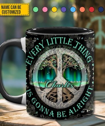 Tree Of Life - Personalized Accent Mug