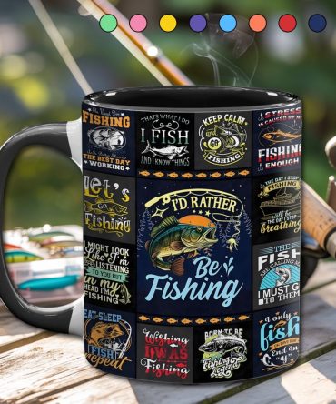 Fishing Collection Accent Mug