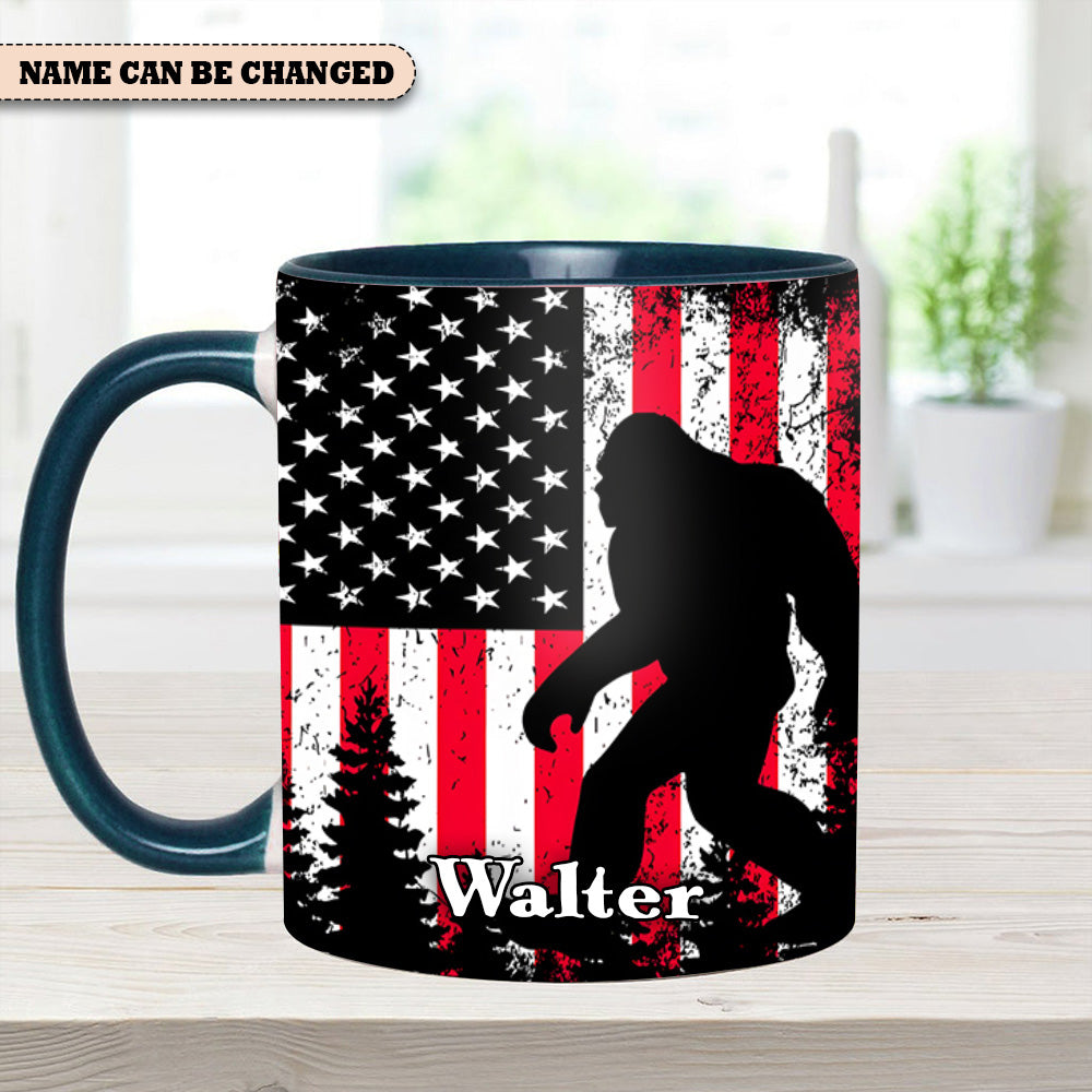 American Bigfoot Personalized Accent Mug - Image 11