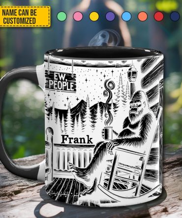 Bigfoot Accent Mug - Personalized Accent Mug