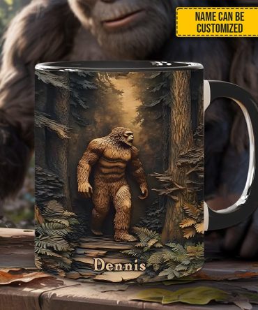 Legend In The Trees – Personalized Sasquatch Accent Mug