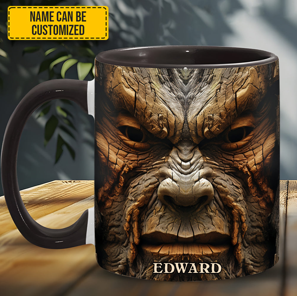 Bigfoot Saw Me - Personalized Bigfoot Accent Mug - Image 3