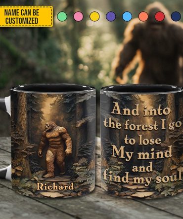 Find My Soul – Personalized Bigfoot Accent Mug