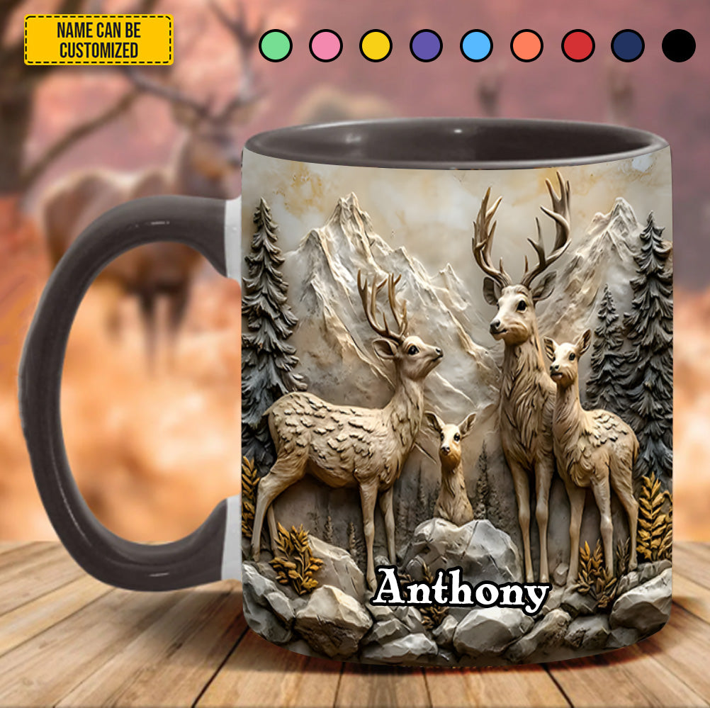 Personalized Hunting Accent Mug - Image 2
