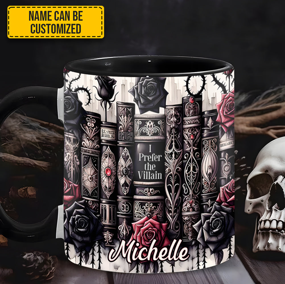 Book I Prefer The... - Personalized Accent Mug - Image 3