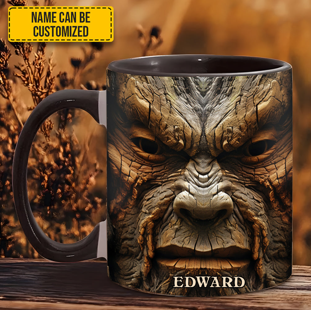 Bigfoot Saw Me - Personalized Bigfoot Accent Mug - Image 4