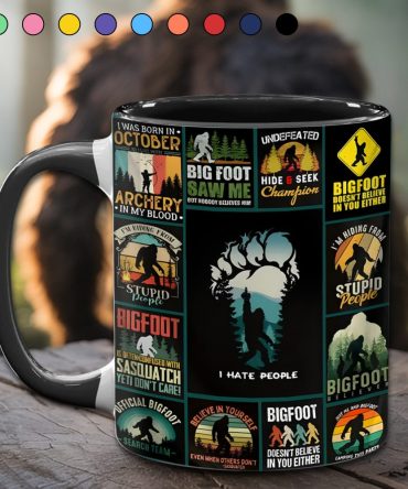 The Bigfoot Vintage Collection Accent Mug