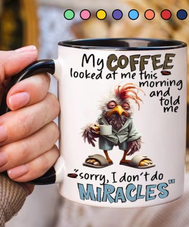 Chicken Funny Accent Mug