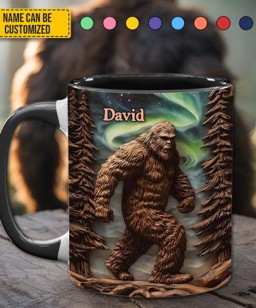 The Forest Legend – Personalized Bigfoot Accent Mug