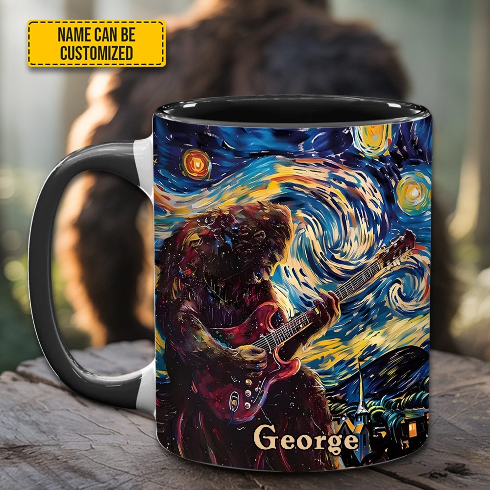 Starry Jam – Personalized Bigfoot Accent Mug - Image 3