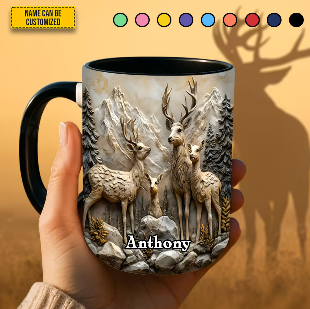 Personalized Hunting Accent Mug - Image 4