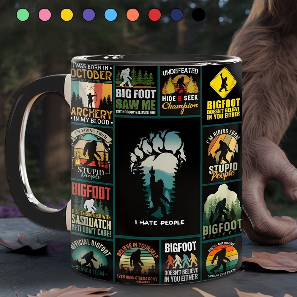 The Bigfoot Vintage Collection Accent Mug - Image 12