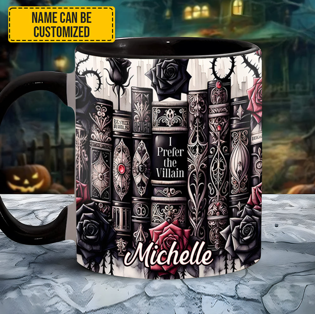 Book I Prefer The... - Personalized Accent Mug - Image 4