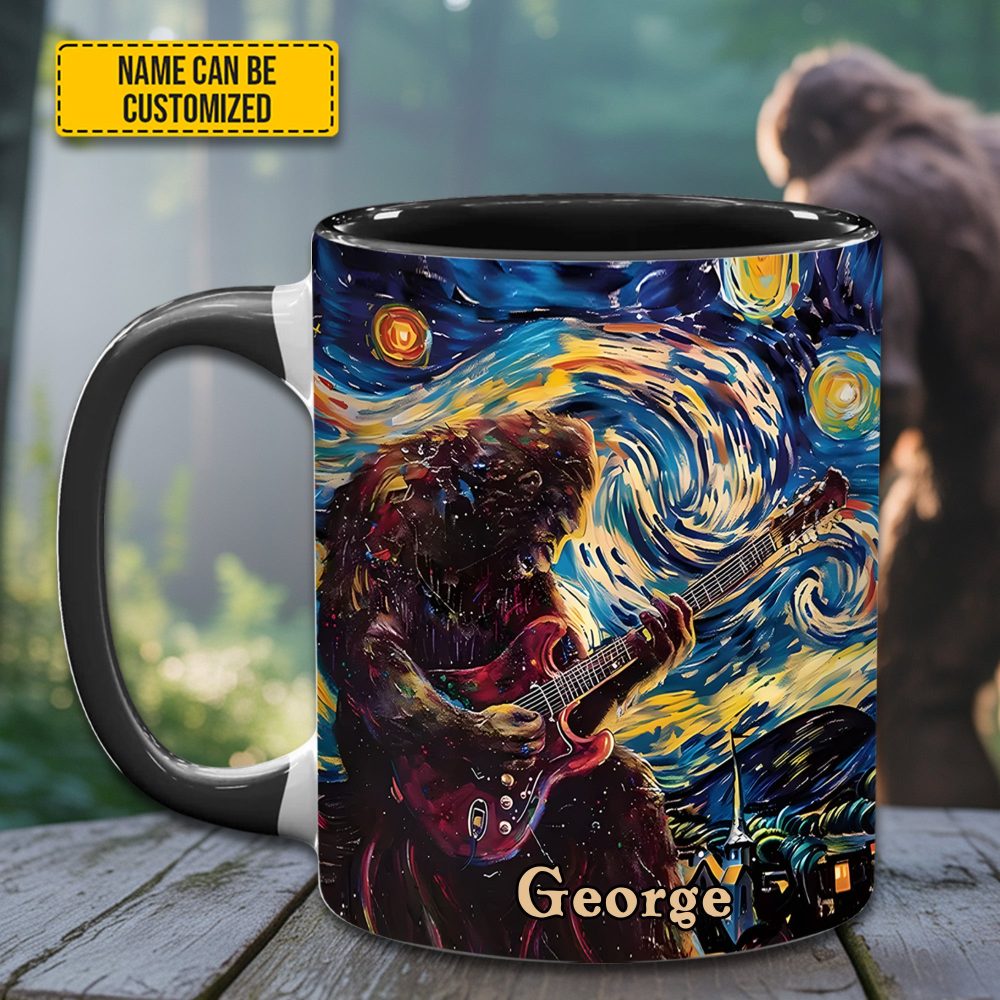 Starry Jam – Personalized Bigfoot Accent Mug - Image 4