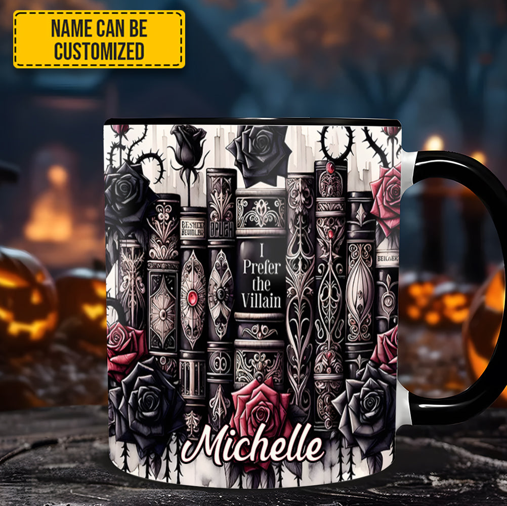 Book I Prefer The... - Personalized Accent Mug - Image 5