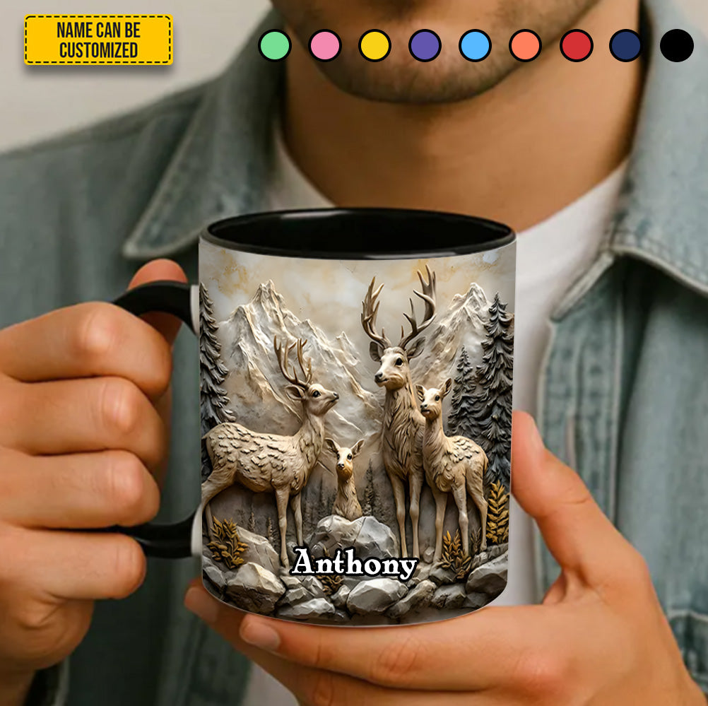 Personalized Hunting Accent Mug - Image 5