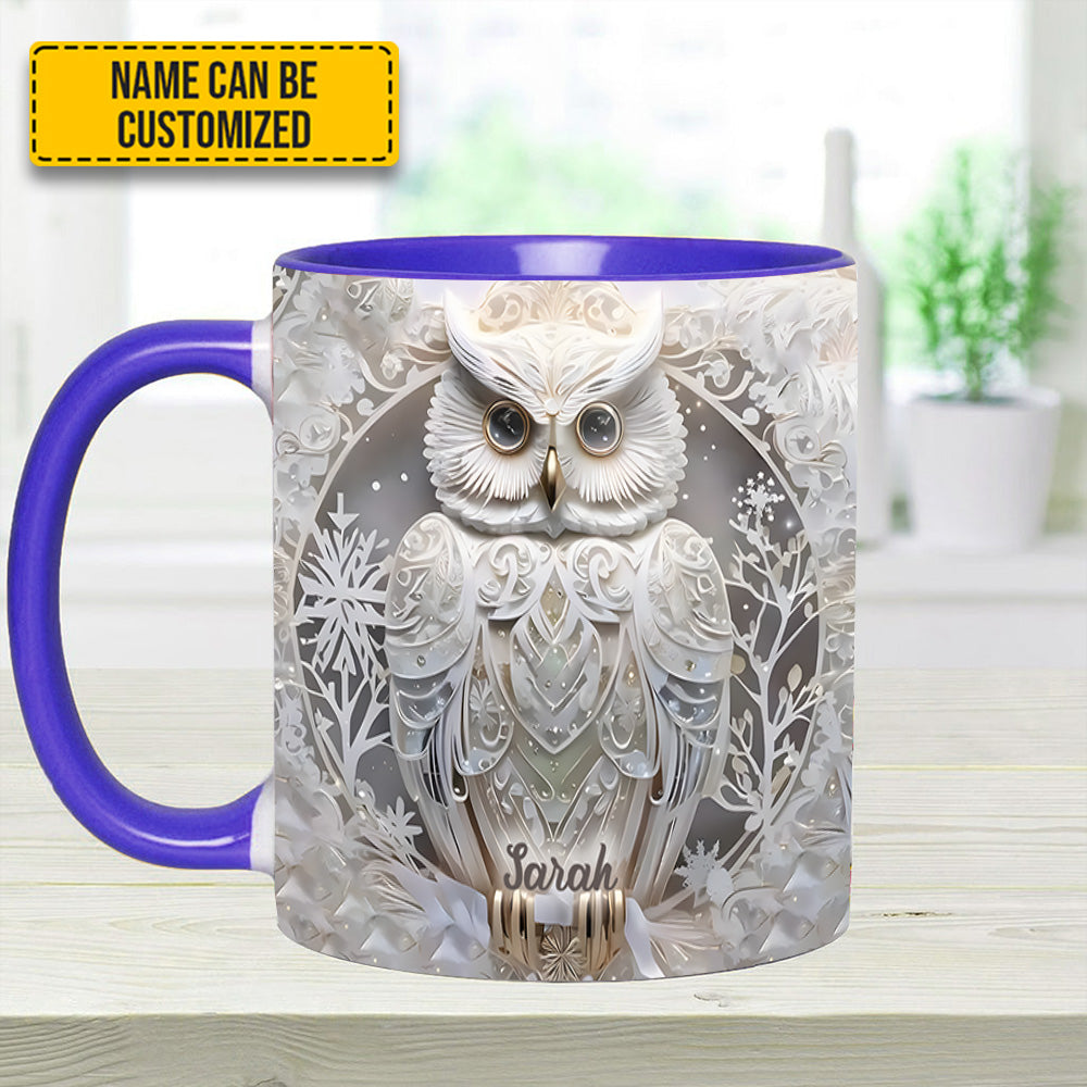 Love Owl - Personalized Accent Mug - Image 14