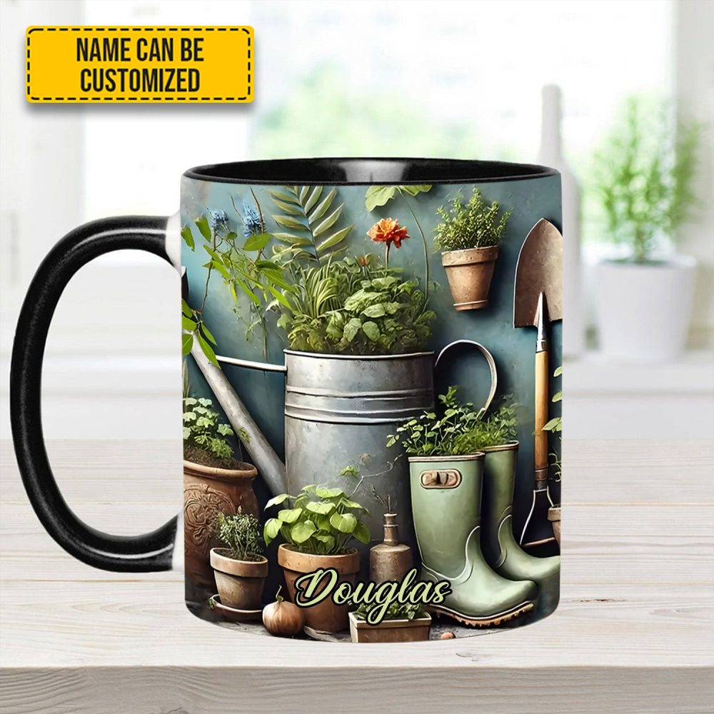 Garden Plant - Personalized Gardening Accent Mug - Image 6