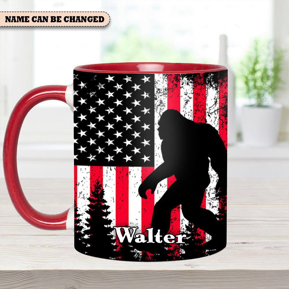 American Bigfoot Personalized Accent Mug - Image 8
