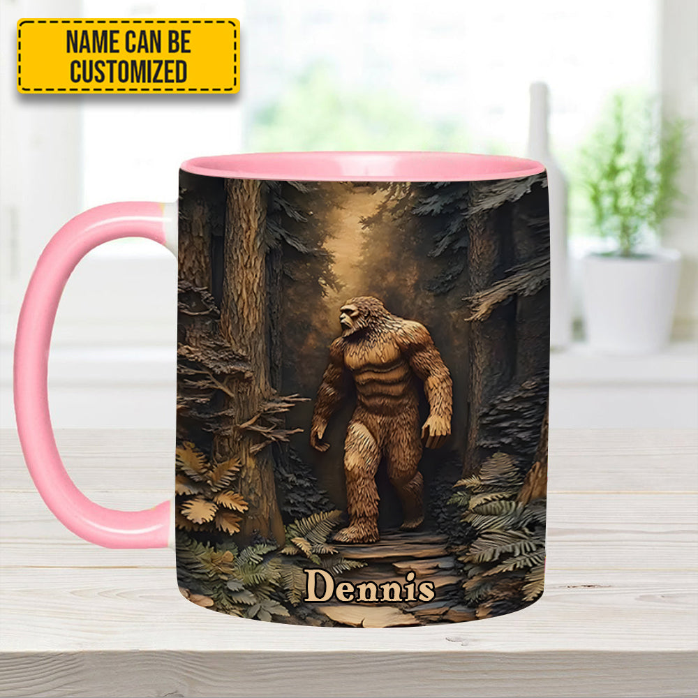 Legend In The Trees – Personalized Sasquatch Accent Mug - Image 6