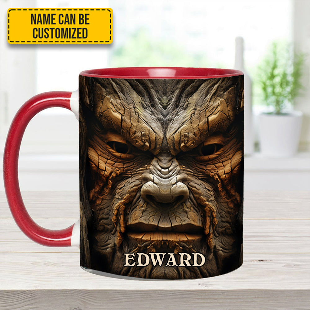 Bigfoot Saw Me - Personalized Bigfoot Accent Mug - Image 6