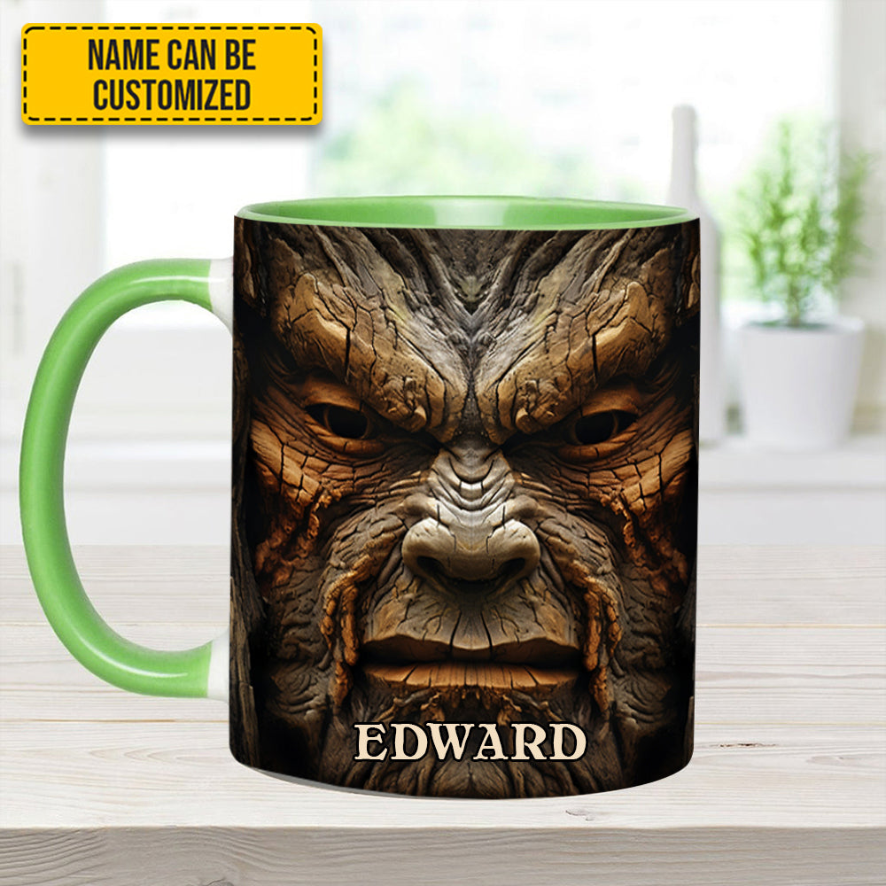 Bigfoot Saw Me - Personalized Bigfoot Accent Mug - Image 7