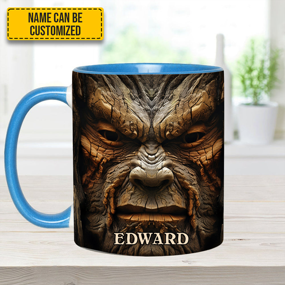 Bigfoot Saw Me - Personalized Bigfoot Accent Mug - Image 8