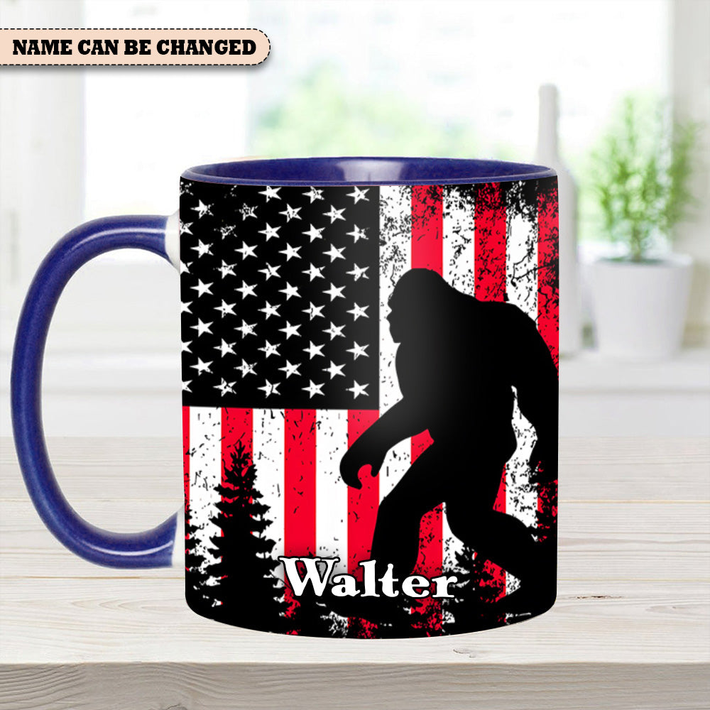 American Bigfoot Personalized Accent Mug - Image 9