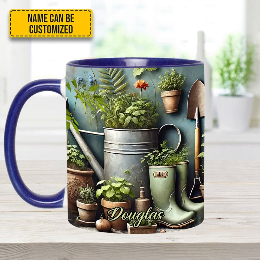 Garden Plant - Personalized Gardening Accent Mug - Image 10