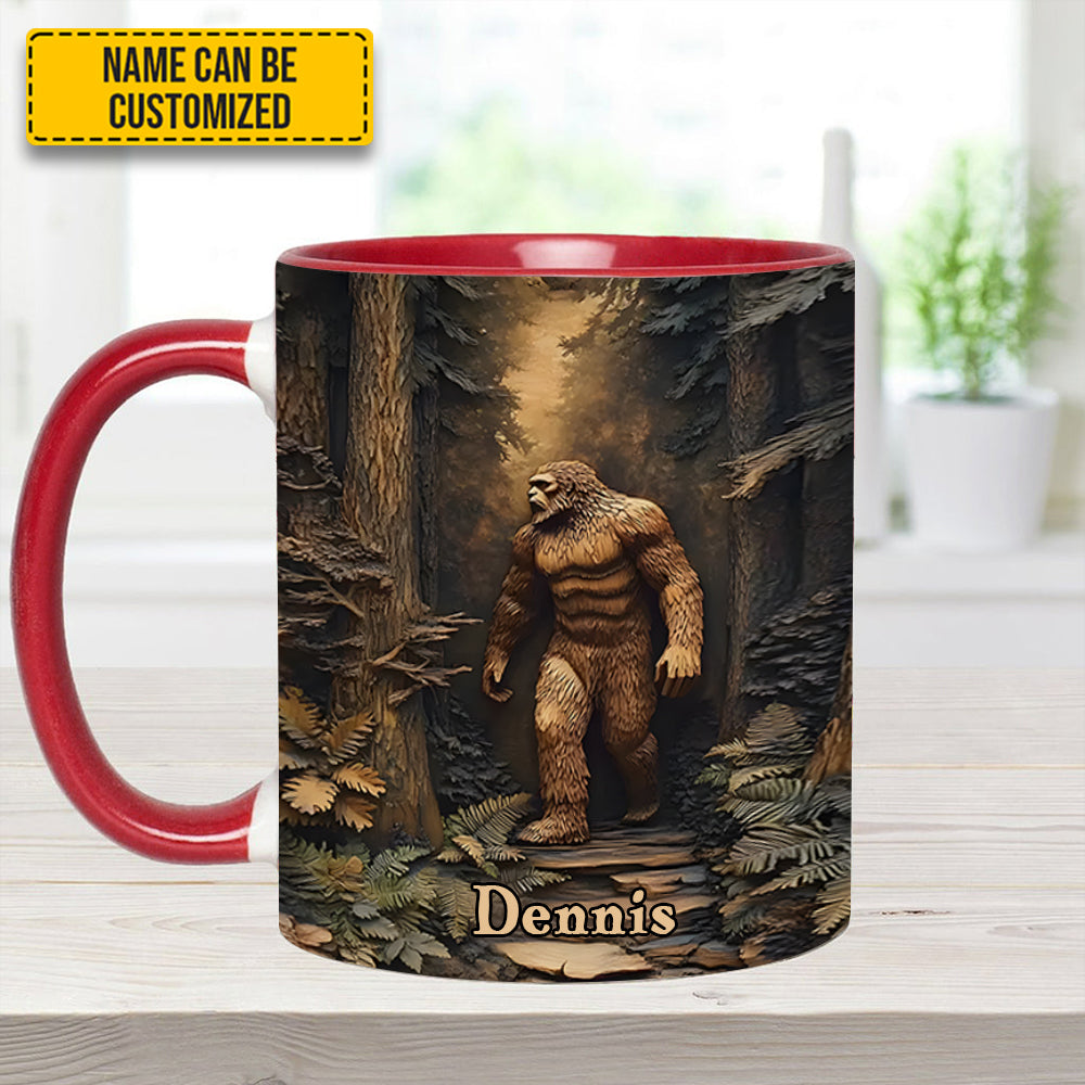 Legend In The Trees – Personalized Sasquatch Accent Mug - Image 10