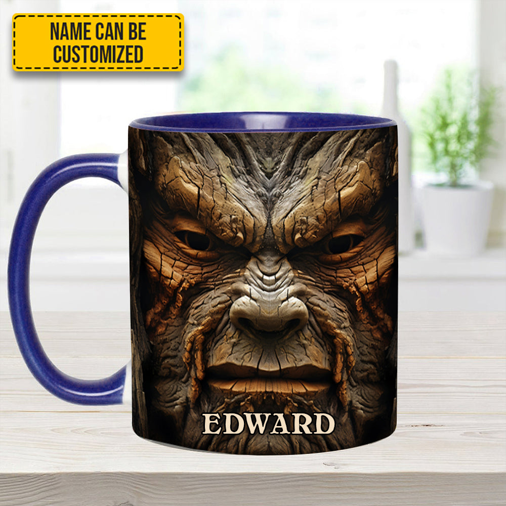 Bigfoot Saw Me - Personalized Bigfoot Accent Mug - Image 9