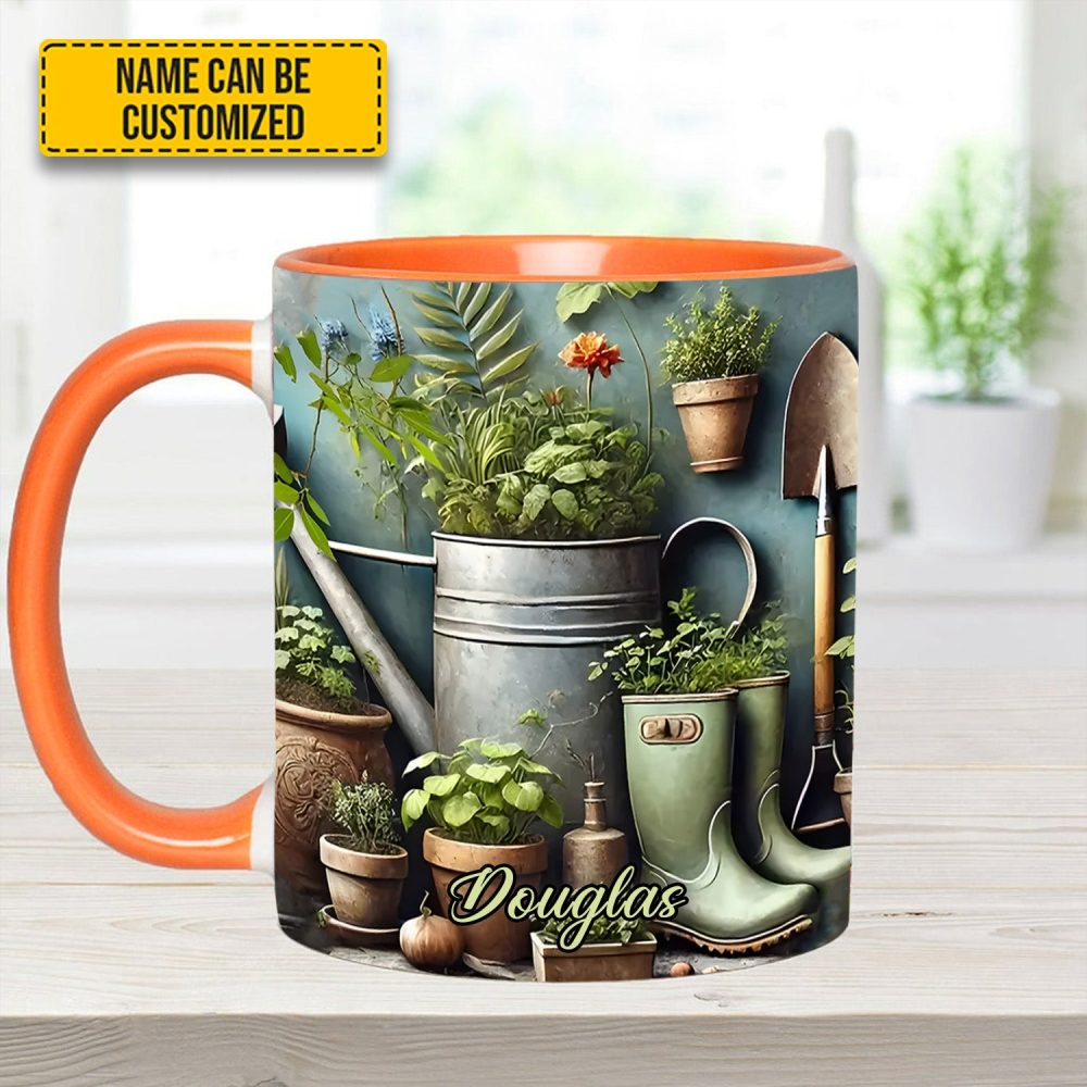 Garden Plant - Personalized Gardening Accent Mug - Image 11