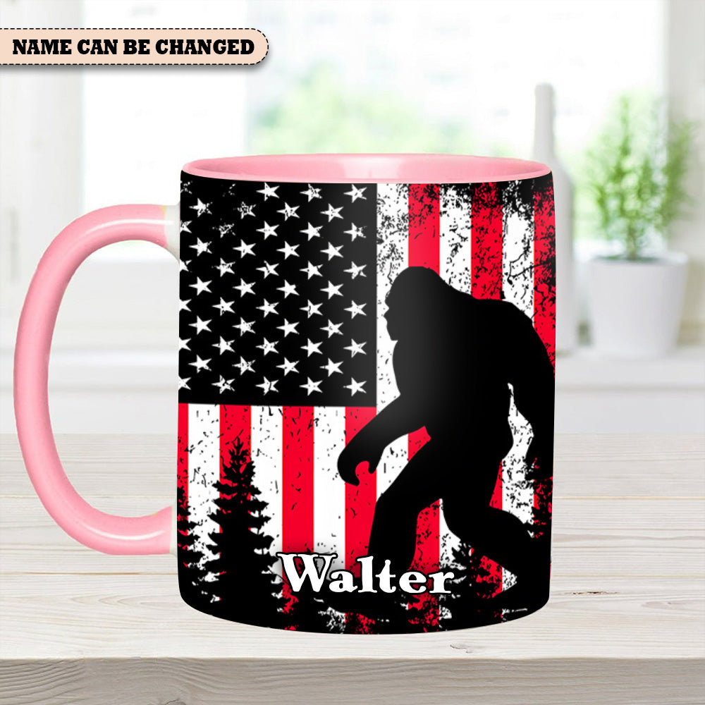 American Bigfoot Personalized Accent Mug - Image 10