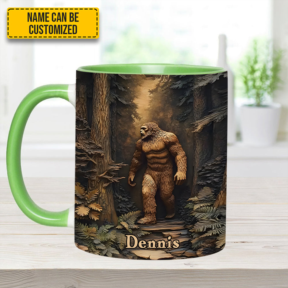 Legend In The Trees – Personalized Sasquatch Accent Mug - Image 11