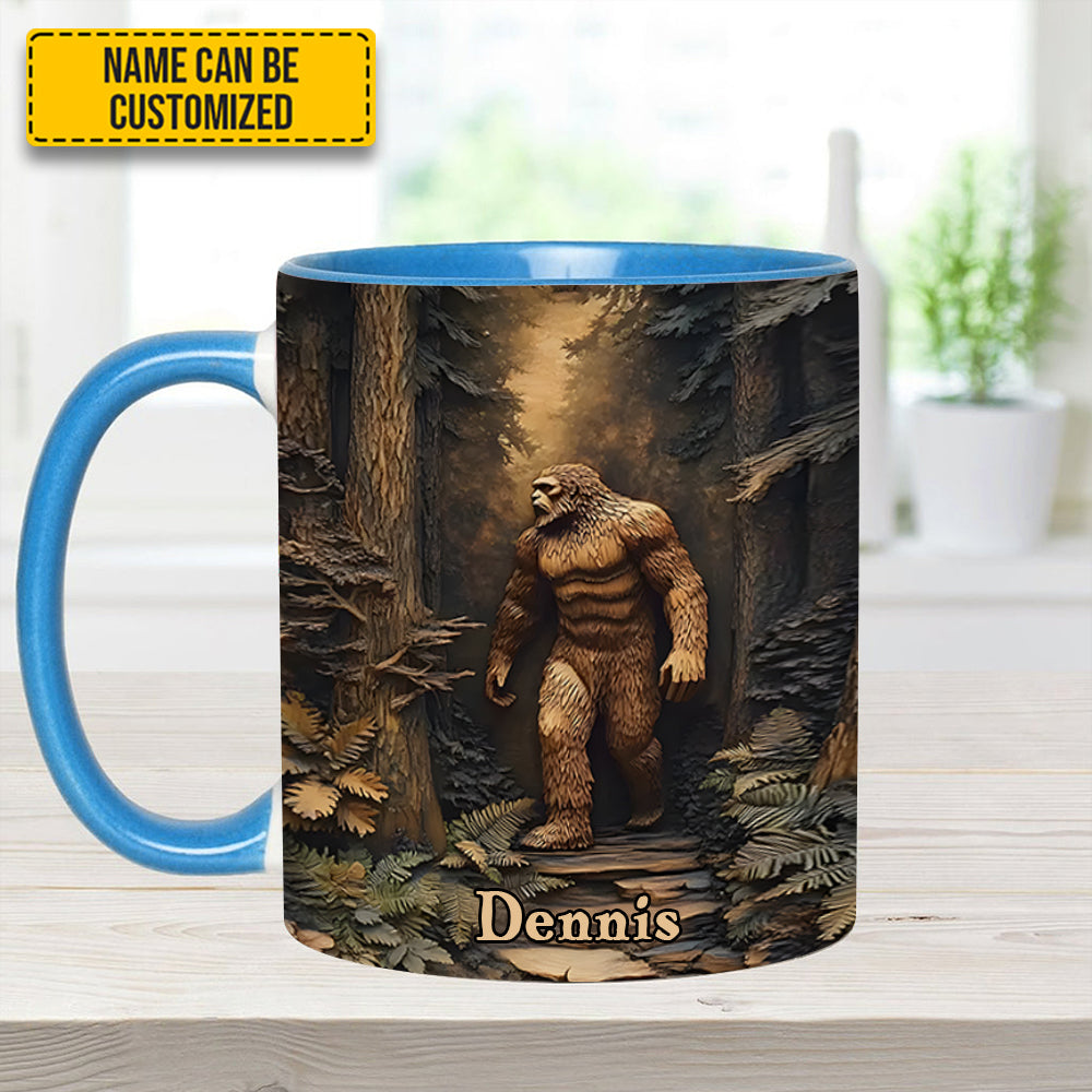 Legend In The Trees – Personalized Sasquatch Accent Mug - Image 12