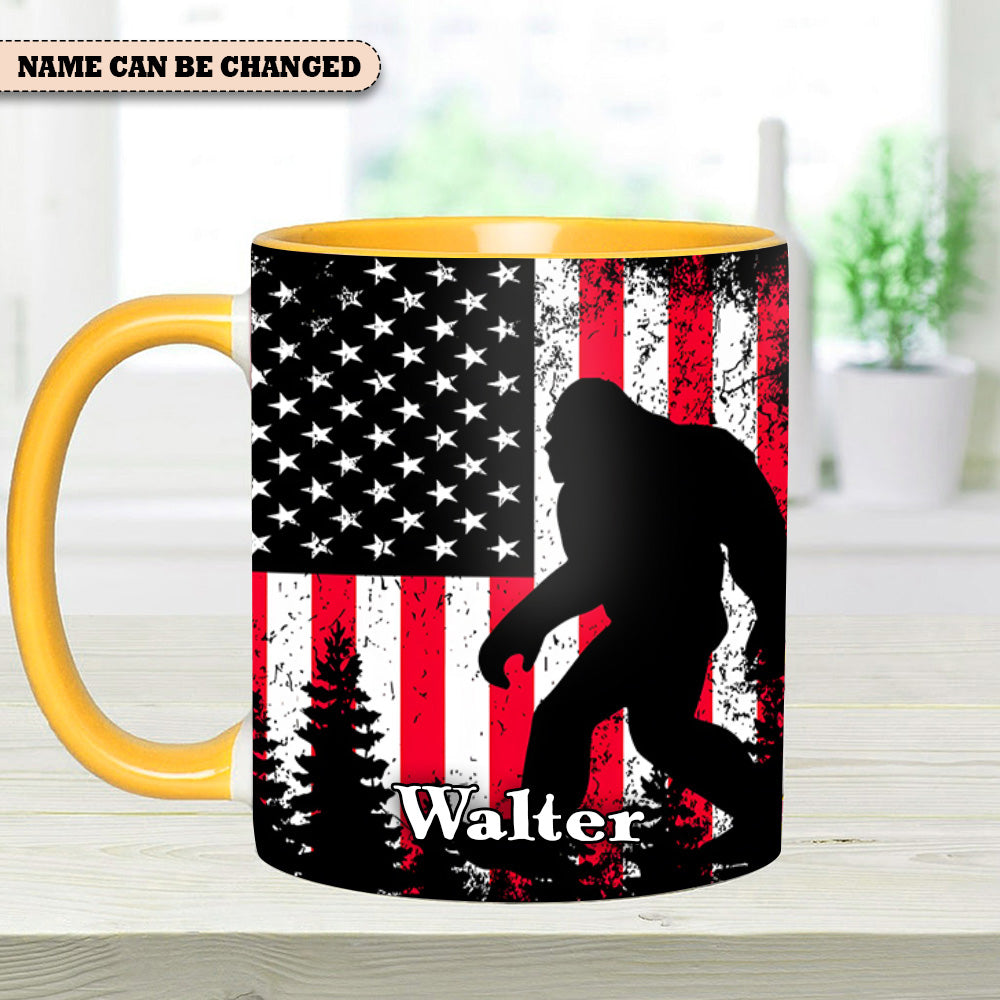 American Bigfoot Personalized Accent Mug - Image 6